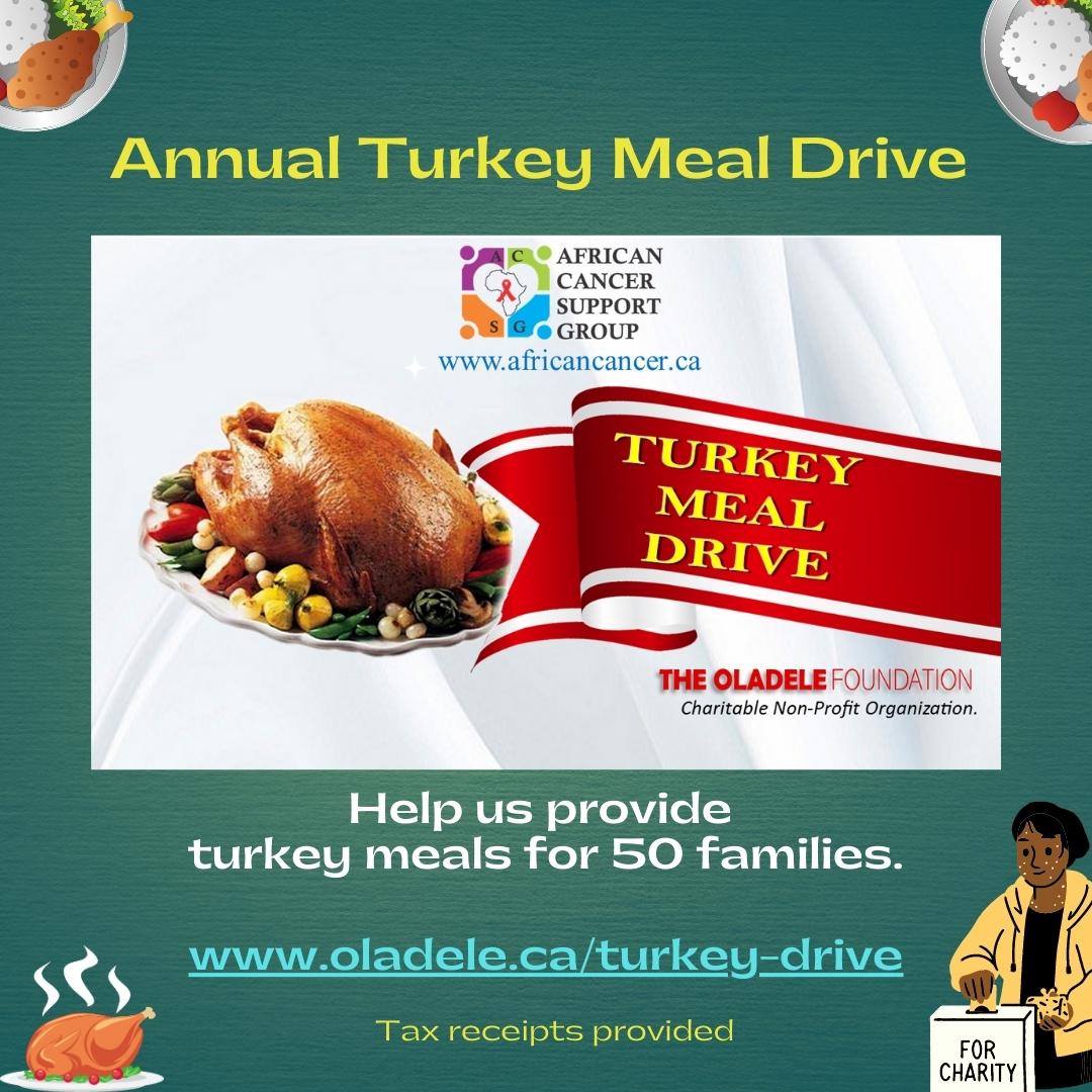 Crowdfunding thanksgiving turkey meal drive