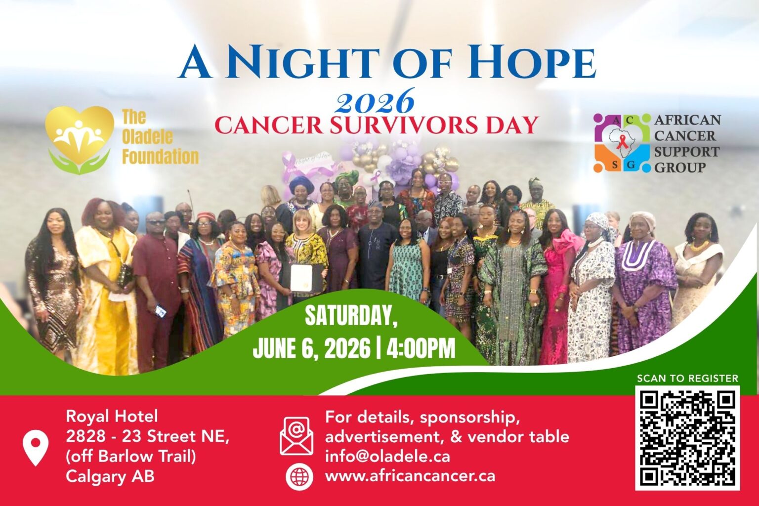 2026 CANCER SURVIVOR DAY African Cancer Support Group